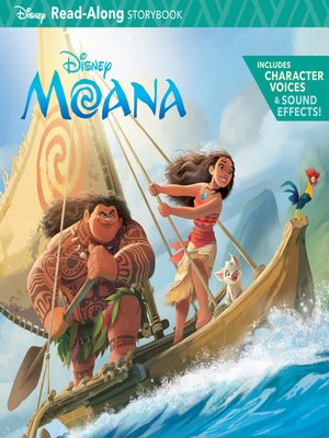 cover image of Moana Read-Along Storybook